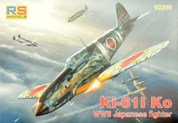 RS Model 92200 Ki-61 I Ko (3x camo) 1/72