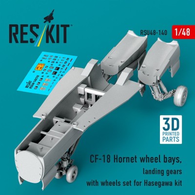Reskit U48140 CF-18 Hornet - detail set (HAS) 1/48