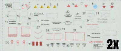 HM Decals HMD-48043 1/48 Stencils Junkers Ju 87 B/R Stuka