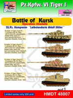 Hm Decals HMDT48007 1/48 Decals Pz.Kpfw.VI Tiger I Battle of Kursk 3