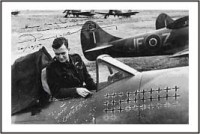 CMK F48151 RAF Aces P. Clostermann (1. fig for Tempest) 1/48