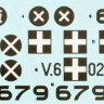 HAD 72166 Decal Messerschmitt Bf 109 B/D-1 1/72