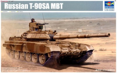 Trumpeter 05563 T-90C MBT-Welded Turret