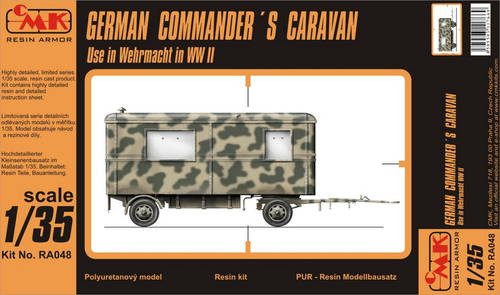CMK RA048 German Commander's Caravan WWII (resin kit) 1/35