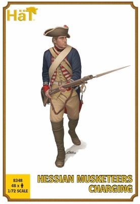 HAT 8348 Hessians American War Of Independence. Elite Mercenaries of the American Revolution 1/72