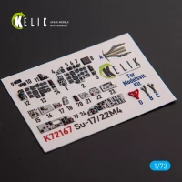 Reskit K72167 SU-17M4P/22M4 - interior 3D decal (MSVIT) 1/72