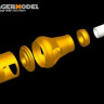 Voyager Model VBS0107 WWII German King Tiger Barrel (Porsche Turret Early version) (For All) 1/35