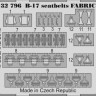 Eduard 32796 B-17 seatbelts FABRIC
