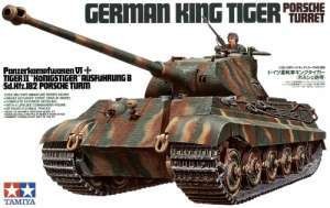 Tamiya 35169 Танк KING TIGER &quot;Porsche Turret&quot; с 1 фигурой танкиста 1/35