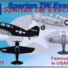 LF Model 72104 Spartan 7W Executive in USAF service 1/72