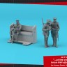 Armory ARF7225 British officer, soldier and driver for the Dennis 3t Lorry British WWI lorry 1/72