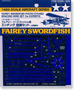 Tamiya 61069 Swordfish Photo Etched Wire 1/48