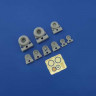 Eduard 648258 P-38 wheels 1/48