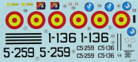 LF Model C7291 Decals F-86F Sabre over Spain Part I. (FUJI) 1/72