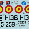 LF Model C7291 Decals F-86F Sabre over Spain Part I. (FUJI) 1/72