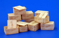 Plus model 479 1/35 US wooden crates for cigarettes type I.