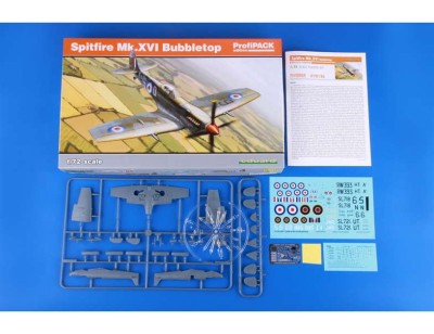 Eduard 70126 Spitfire Mk.XVI Bubbletop 1/72