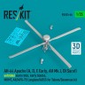 Reskit RSU35-066 AH-64 Apache (A,D,E) unfolded main rotor (TK) 1/35