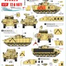 Star Decals 72-A1077 Desert Storm # 1.British Warriors in the Gulf 1990-91.FV510 Warrior ISV and FV511 Warrior ICV 1/72