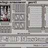 Eduard 32597 P-51D wings armament DRA