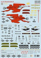 Print Scale C72465 A-10 Thunderbolt II - Part 3 (wet decal) 1/72