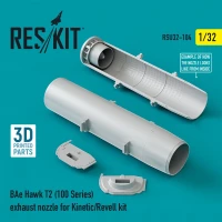 Reskit RSU32-0104 BAe Hawk T2 (100 Series) exh.nozzle (KIN/REV) 1/32