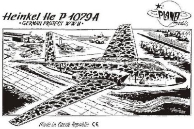 Planet Models PLT002 Heinkel P.1079 A 1/72