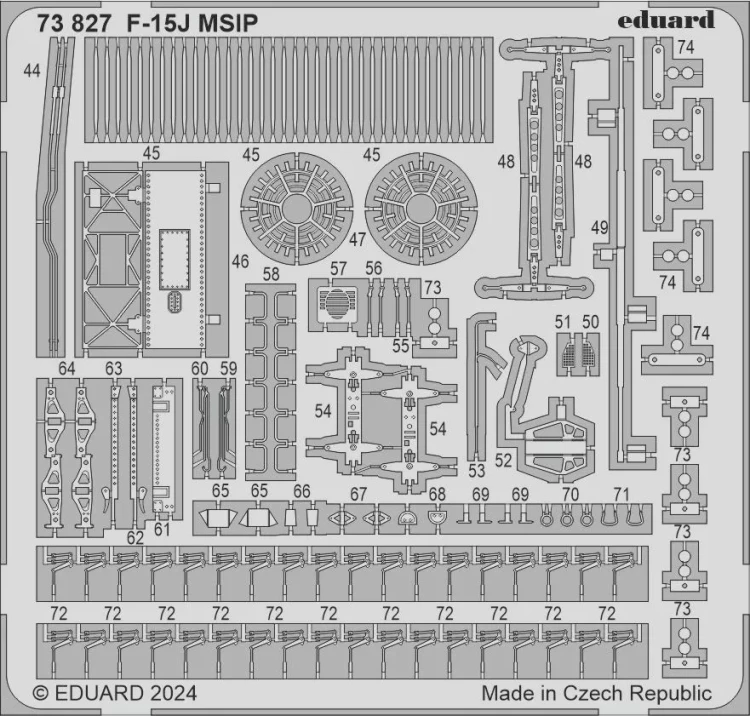Eduard 73827 SET F-15J MSIP (FINEM.) 1/72