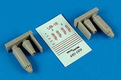 Aerobonus 480009 UB-16 Soviet rocket launchers 1/48