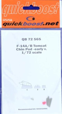 QuickBoost QB72565 F-14A/B Tomcat chin pod -early v. (HAS) 1/72