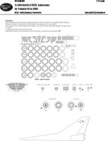 New Ware NWA-M0480 1/72 Mask Tu-22M2 Backfire B BASIC (TRUMP)