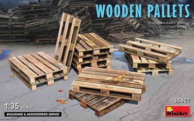 Miniart 35627 1/35 Wooden Pallets (12 pcs.)