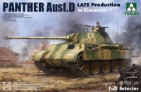 Takom 2104 Panther Ausf. D Late w/ Zimmerit 1/35