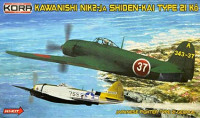 Kora Model KPK72029 Kawanishi N1K2-JA Shiden-Kai Type 21 Ko 1/72