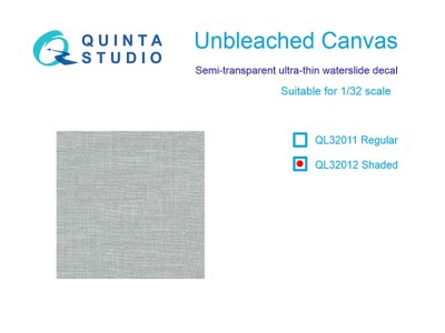 Quinta Studio QL32012 Небеленое полотно, контрастное 1/32