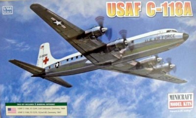 Minicraft 14667 USAF C-118A 1:144