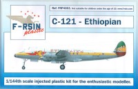 F-rsin Plastic FRP4063 Lockheed L-049/L-749 Constellation - Ethiopian - silk-screened/laser decals 1/144