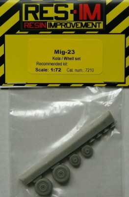 RES-IM RESIM7210 1/72 MiG-23 Wheel set