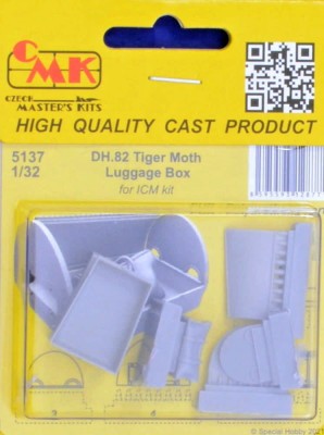 CMK 5137 DH.82 Tiger Moth Luggage Box (ICM) 1/32