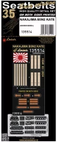 HGW 135514 Seatbelts Nakajima B5N2 Kate (laser) 1/35