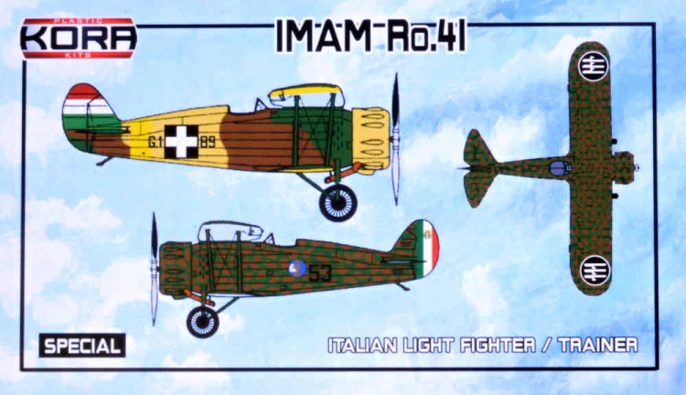 Kora Model KORPK72153 IMAM Ro.41 Italian Light Fighter/Trainer 1/72