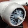 Sbs Model 48090 B-17 F/G early Engine&Nacelle Cowlings (HKM) 1/48