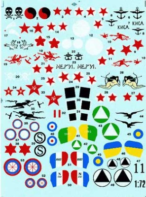 Print Scale 72-006 Nieuport 17-24 1/72