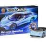 Airfix J6052 McLaren Speedtail QUICK BUILD No Glue! - No paint! - Just BUILD!