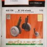 Eduard 632150 BRASSIN Bf 108 wheels (EDU) 1/32