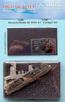 Aires 4486 Bf 109G-14 cockpit set 1/48