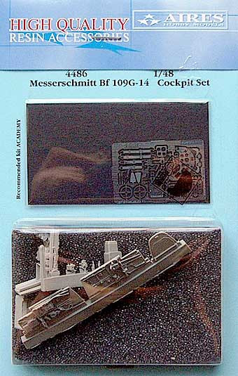 Aires 4486 Bf 109G-14 cockpit set 1/48