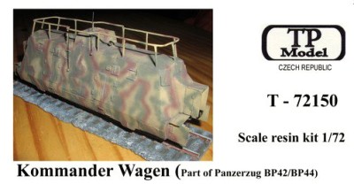 TP Model T-72150 Kommander Wagen 1/72