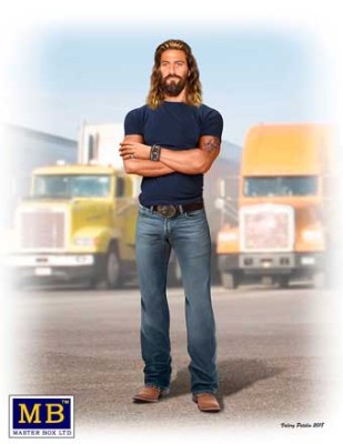 Master Box 24060 Holy Roller Jordan &quot;Jesus&quot; Jamerson, 75 мм 1/24