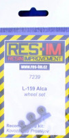 Res-Im RESIM7239 1/72 L-159 Alca wheel set (KP)
